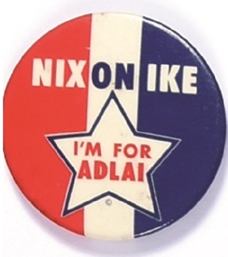 Nix On Ike, Im For Adlai