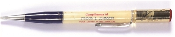 Lyndon Johnson Senator Pencil