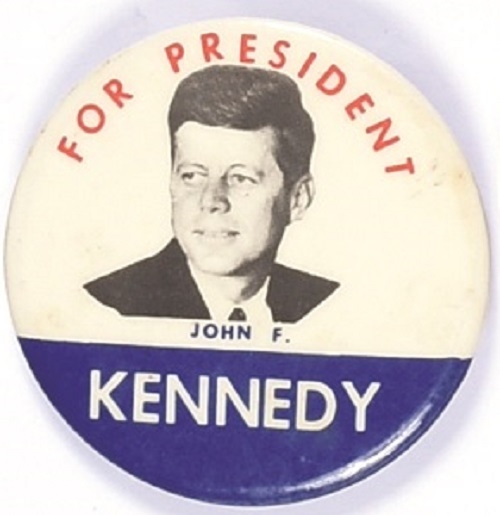 Kennedy for President 2 1/2 Inch Celluloid