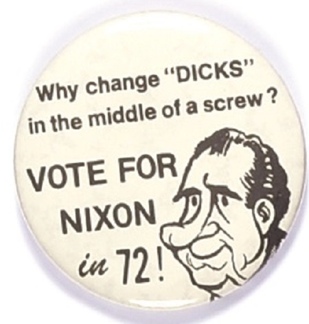 Nixon Why Change Dicks?