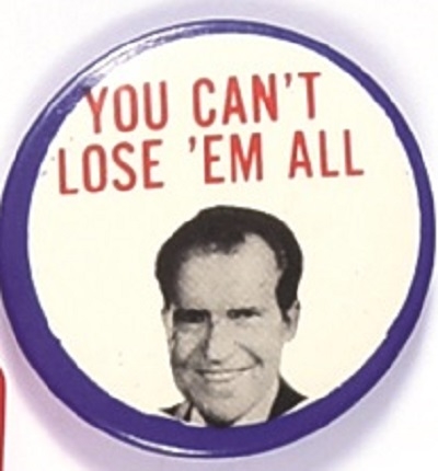 Nixon  You Cant Lose Em All
