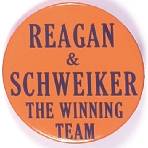 Reagan and Schweiker 1976 the Winning Team