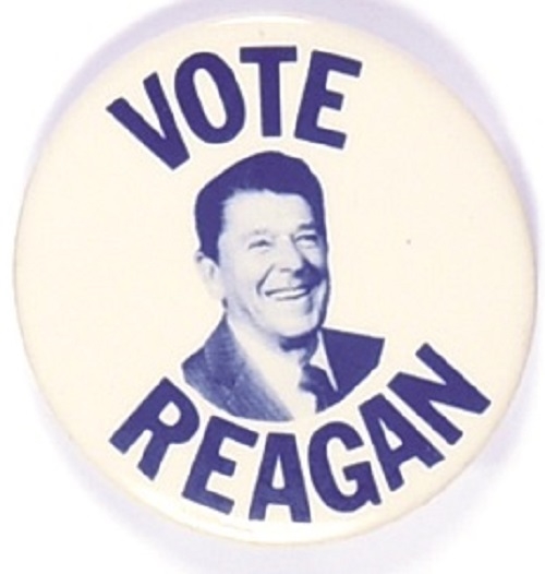 Vote Reagan Celluloid