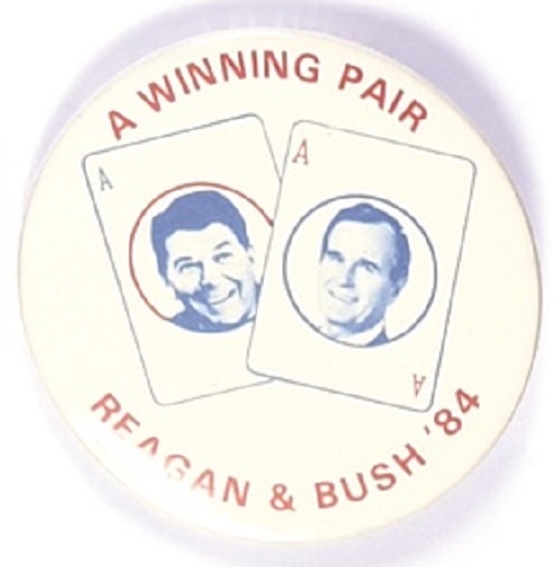 Reagan, Bush Pair of Aces