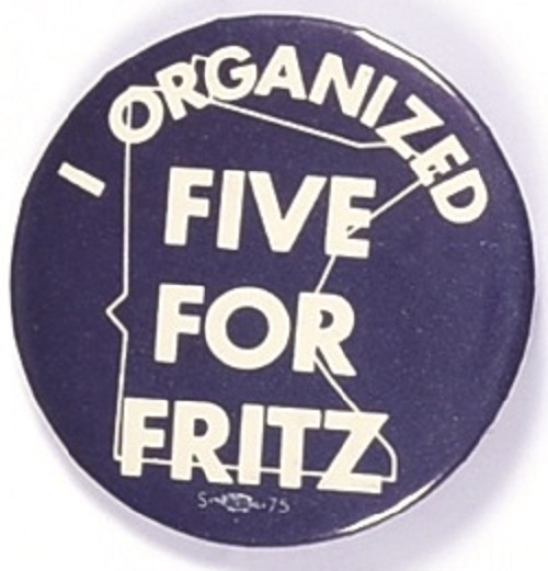 I Organized Five for Fritz, Minnesota