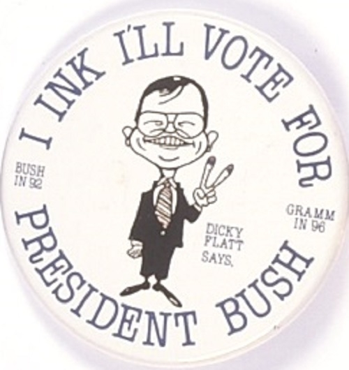 "Dicky Platt" Ill Vote for Bush