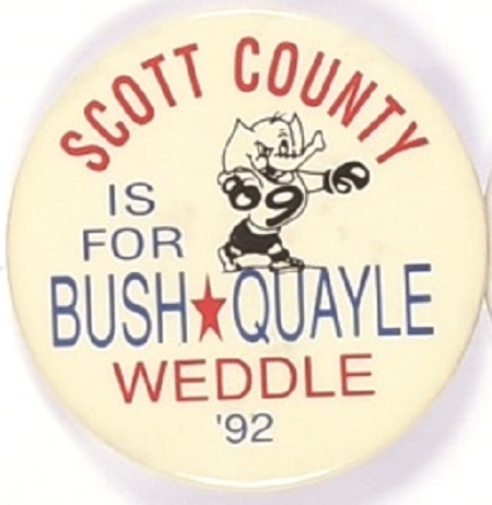 Scott County for Bush, Weddle