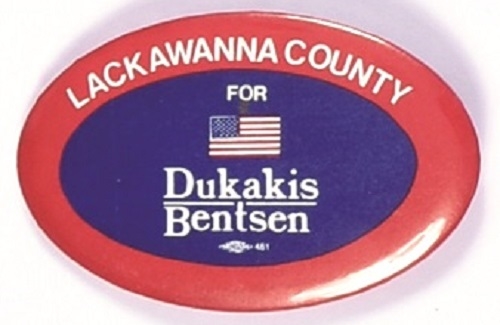 Dukakis Lackawanna County, Pennsylvania