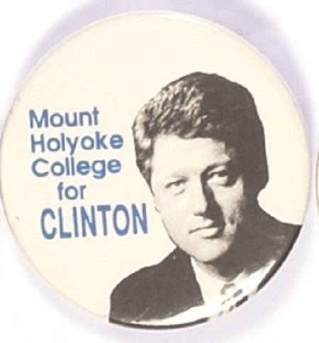 Mount Holyoke College for Clinton
