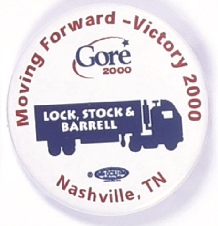 Gore Lock, Stock and Barrel Pin