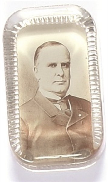 McKinley Glass Paperweight