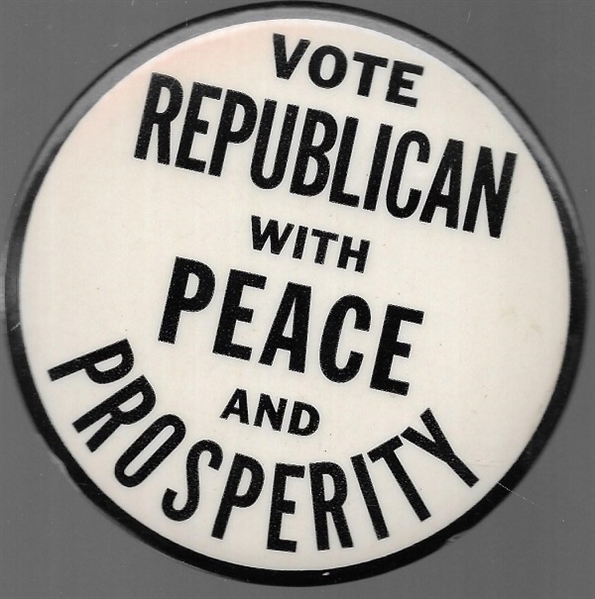 Eisenhower Peace and Prosperity