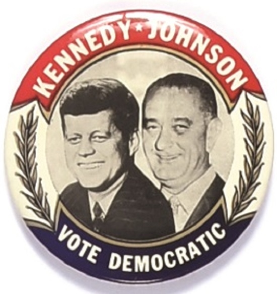 Kennedy, Johnson Vote Democratic