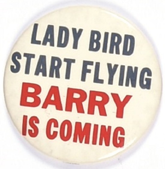 Lady Bird Start Flying, Barry is Coming