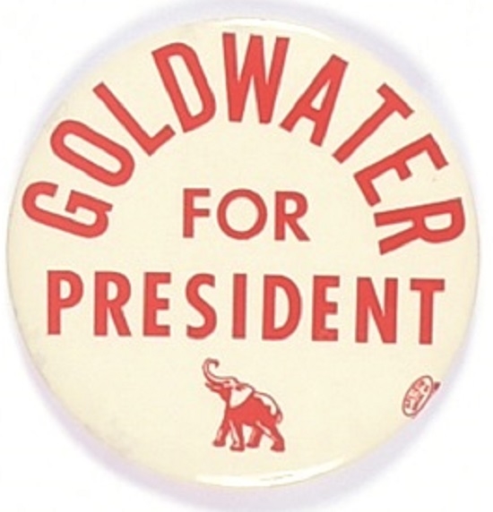 Goldwater for President Red Elephant