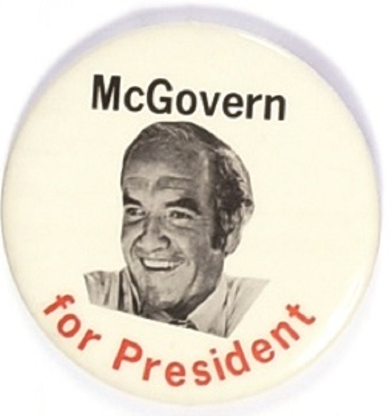 McGovern for President Larger Celluloid