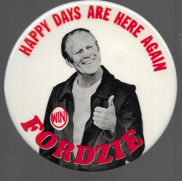 Fordzie, Happy Days are Here Again
