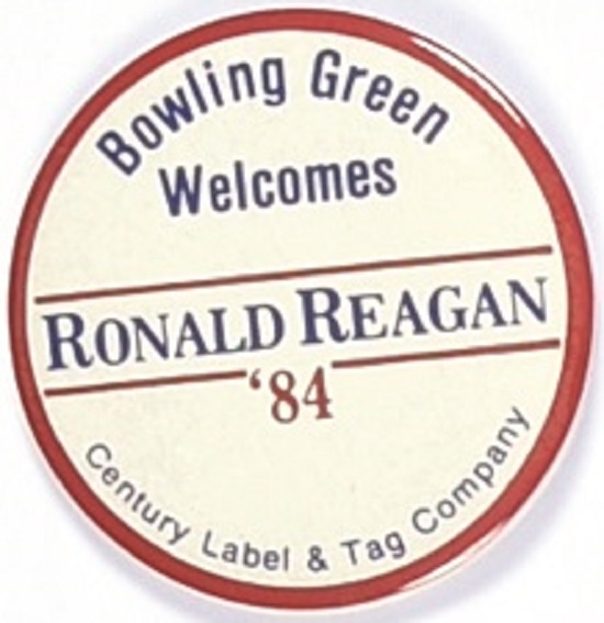Bowling Green Welcomes Ronald Reagan