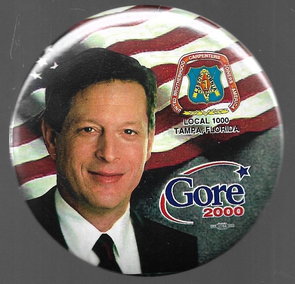 Gore Tampa Carpenters Union Pin
