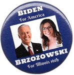 Biden and Brzozowski Illinois Coattail 