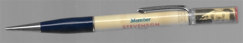 Stevenson, Sparkman Club Campaign Pencil