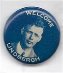 Welcome Lindbergh Scarce Celluloid