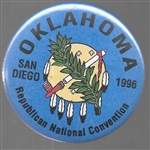 Dole Oklahoma 1995 Convention  Pin