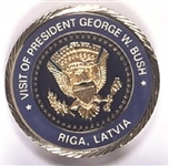 George W. Bush Visit to Riga, Latvia, Medal
