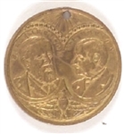 Harrison, Morton Log Cabin Jugate Medal