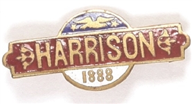 Harrison Red 1888 Enamel Pin