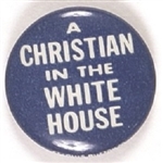 Christian in the White House