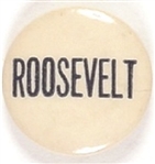 Franklin Roosevelt 3/4 Inch Blue, White Celluloid