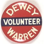Dewey, Warren Volunteer