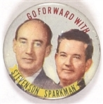 Go Forward with Stevenson, Sparkman Jugate