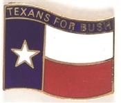 GW Bush Enamel Texas Pin