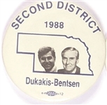 Nebraska Second District for Dukakis, Bentsen