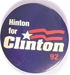 Hinton for Clinton 1992