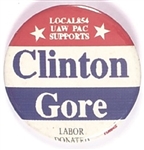 UAW PAC Clinton, Gore