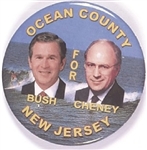 Ocean County for Bush, Chaney