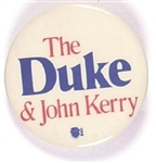 The Duke and Kerry Massachusetts Pin