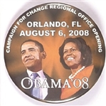 Obamas Orlando Event Pin