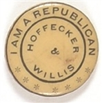 Rare Hoffecker and Willis Delaware Pin