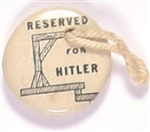 Reserved for Hitler