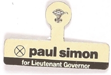 Paul Simon for Lieutenant Governor of Illinois Tab
