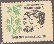 Protect Our Youth from Marijuana Stamp