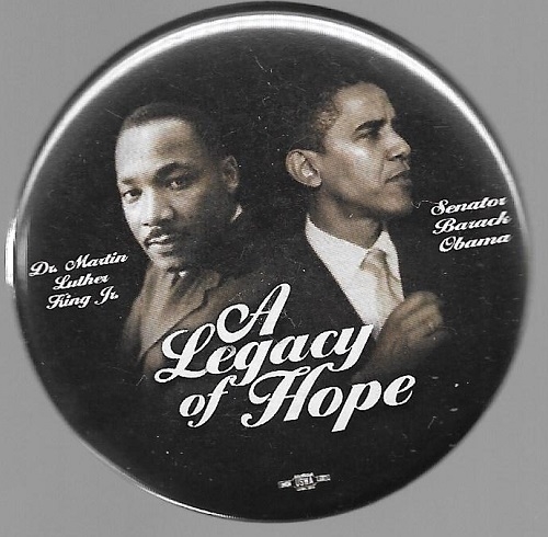 Obama, King Legacy of Hope 