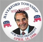 Haverford Township Welcomes Bob Dole