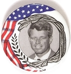 Robert Kennedy Flag and Laurel