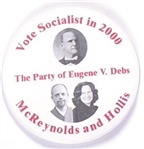 McReynolds, Hollis, Debs Socialist Party