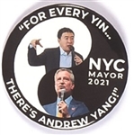 For Every Yin, an Andrew Yang New York City Mayor Pin